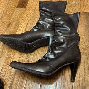Franco Sarto bronze boots, 7 1/2 M